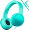 rockpapa Grade Wired Headphones with Microphone, Lightweight Foldable Stereo Bass Headphones with No-Tangle Cord & 3.5mm Jack for Adult/Kids, Lapt...