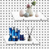 NORJIN 8 Pcs 8 Inch Metal Pegboard Hooks, Shelf Peghooks Peg Hooks Pegboard Accessories for Workbench, Kitchen, Garage, Retail Shop, Office and Ki...