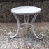 Angoily Metal Plant Stand Metal Potted Plant Stands Iron Round Flower Pot Stands Indoor Outdoor Plant Holder Support Rack for Planter Flowerpot Wh...