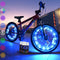 TINANA 2 Tire Pack LED Bike Wheel Lights Ultra Bright Waterproof Bicycle Spoke Lights Cycling Decoration Safety Warning Tire Strip Light for Kids ...