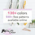 Lily Sugar'N Cream Painted Desert Yarn - 6 Pack of 57g/2oz - Cotton - 4 Medium (Worsted) - 95 Yards - Knitting/Crochet...