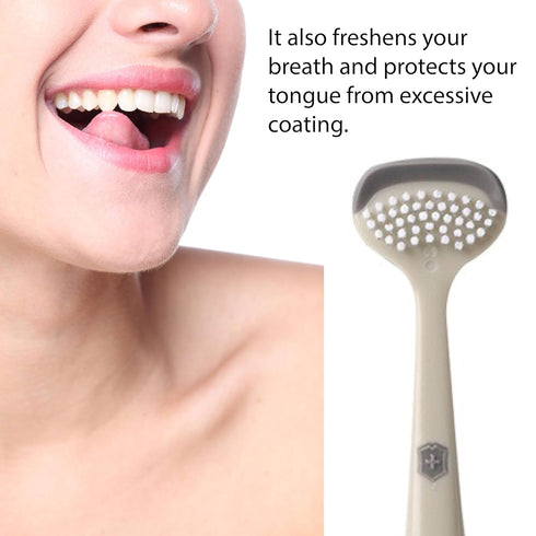 double-headed tongue scraper, hard tongue scraper for adults, reduce bad breath tongue cleaner, suitable for adults and children's tongue cleaner ...