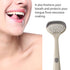 double-headed tongue scraper, hard tongue scraper for adults, reduce bad breath tongue cleaner, suitable for adults and children's tongue cleaner ...