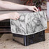 White Marble Pattern Toaster Cover 2 Slices, Dust Proof Cover for Kitchen Small Appliance Toaster Protector Cover Woman Kitchen Accessories, S...