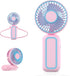 QearFun Portable Handheld Fan, Hand Fan with USB Rechargeable Battery, Mini Electric Pocket Fan with Foldable Design for Desktop, Home,Office, Sma...