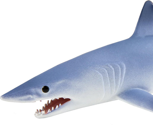 Safari Ltd. Mako Shark Figurine - Detailed 5.8" Sea Life Themed Plastic Model Figure - Fun Educational Play Toy for Boys, Girls & Kids Ages 3+...