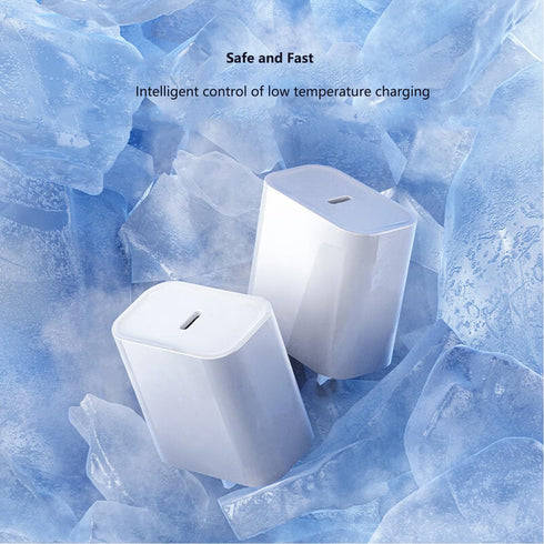 PD 20W USB Type C Fast Wall Charger, OthoKing USB C Charger Block Adapter Compatible for 15/15 Pro/14/13, Galaxy, Pixel, AirPod (2 Pack)......
