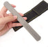 Honbay 1PCS Half Round Wood Rasp Wood File Carbon Hand File Flat Needle File in A Black Storage Bag for Sharping or Polishing Wood Plastic and Met...