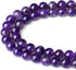 Amethyst 6mm Natural Stone Beads Round Loose Gemstone Stone Beads for DIY Bracelet Necklace Earrings Jewelry Making Polishing Genuine Real Stone B...