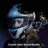 Motorcycle Bluetooth Headset E1 2 Riders Wireless Dirt Bike Helmet Intercom with CVC Noise Cancellation Stereo Music IPX6 Waterproof for Half/Open...