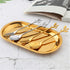Gold Leaf Coffee Spoon Set of 4, Ice-Cream Tea Stirring Spoons 4.7 Inches Retro Dessert Demitasse Espresso Spoons Cutlery Kitchen Tableware (4 Spo...