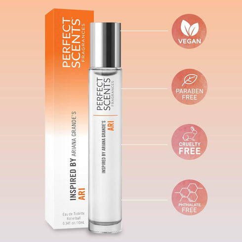 Fragrances | Inspired by Ariana Grande's Ari | Rollerball | Women’s Eau de Toilette | Vegan, Paraben Free, Phthalate Free | Never Tested on Animal...