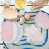 Dough Bowl Scraper Silicon Pastry Scrapers Home Kitchen Food Grade PE Backing Dough Blenders Hard Cutter for Cooking Bread Cake Mixing Pastry Doug...