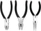 Performance Tool 1916 3-Piece Pliers Set - Comfort Grip Handles and Durable Construction for Efficient Handling and Reliable Performance...