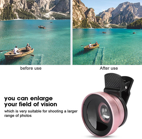 Macro and Wide Angle Lens, 2 in 1 Wide Anle Pro Lens, Pro Lens Kit for Every Lens and Creates Beautiful Landscapes...