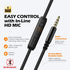 Kids Headphones, Headphones Wired with Microphone and Volume Control Folding Stereo Corded On-Ear 3.5mm Headset for Boys Girl Cellphones Tablets C...