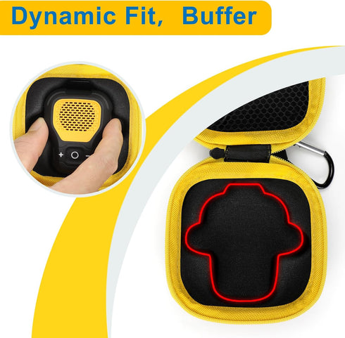 Case Compatible with DEWALT Wearable Bluetooth Speaker, Magnetic Clip-On Wireless Jobsite Speaker Storage Holder Bag (Case Only)...