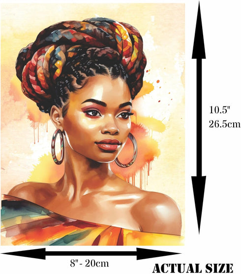 Beautiful Braids Rice Paper, 8 x 10.5 inch - for Decoupage Crafts Mixed Media...