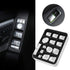 ALAVENTE Car Window Glass Lift Button Trim Cover Sticker for Mercedes Benz A/B/C(W204)/E(W212)/GLA/CLA/GLK/GL/ML/GLE Class (14 Pcs)...