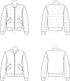 Simplicity Sewing Pattern SS9190AA Men's Bomber Style Jacket, Size AA (34-42), White...