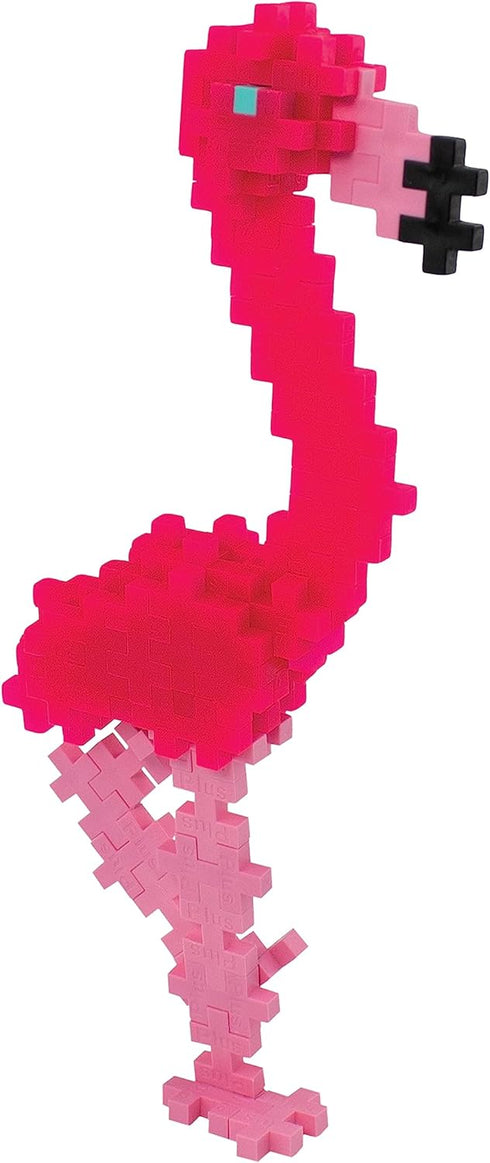 PLUS PLUS - Flamingo - 70 Piece, Construction Building Steam/Steam Toy, Interlocking Mini Puzzle Blocks for Kids, Mini Maker Tube...