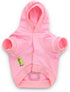DroolingDog Girl Dog Shirts Pink Dog Clothes Puppy Hoodie Female Princess Crown Sweatshirt Pet T Shirt for Small Dogs Girls, XS...