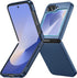 Ruky for Galaxy Z Flip 6 Case, Hard PC Ultra Slim Anti-Scratches Shockproof Wireless Charging Phone Case, Built-in Back Screen Protector, Shockpro...