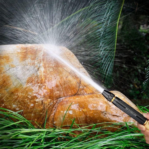 2023 NEW Upgrade Car Washing Water Gun Garden Hose Nozzle Sprayer, Metal High Pressure Leak-proof Water Hose Nozzle with 3 Adjustable Spray Patter...