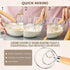 Danish Dough Whisk Bread Mixer?2 Pack Premium Stainless Steel Dutch Whisk With a Dough Scraper for Bread, Pastry or Pizza Dough - Perfect Baking...