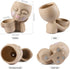 Face Planter Pot - Double Flower Pots in One for Indoor Outdoor Plants Resin Head Planter with Drainage Hole Cute Lady Face Plant Pots...