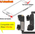 YWLRONG Earpiece Speaker for iPhone 11 Pro Max Ear Speaker Replacement for iPhone 11 Pro Max Speaker Replacement with Light Proximity Sensor Flex ...