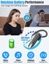 Link Dream Bluetooth Earpiece Wireless CVC8.0 Headset for Cell Phone Dual Mic Noise Canceling Handsfree Phone Earpiece with Mute 20Hrs Talk Time 1...