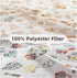 2 Pack Crib Sheets for Girls Boys, 38" x 26" Portable Pack N Play Sheets Fitted for Pack and Play Mattress and Mini Crib Mattress, Ultra Soft Cart...