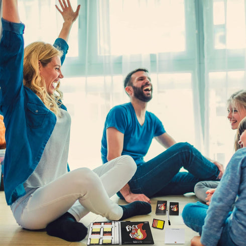 FACT or FIRE Trivia Card Game for Family and Friend Board Game Nights | Ultimate Playing Experience for Engaging Play Time | Get Creative Or Get B...