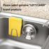 LEFTSTARER 4 Pack Sink Sponge Holder for Kitchen Sink Premium SUS304 Stainless Steel Rustproof Waterproof Quick Drying Small Strong Adhesive Spong...