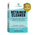 Retainer Cleaner, Denture Cleaner (120 Tablets) Removes Cloudiness, Brightens and Freshens Clear Aligners, Retainers, Night Guards, Mouth Guards, ...