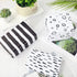 AnyDesign 12 Sheet Black White Wrapping Paper Minimalist Gift Wrap Paper Bulk Geometric Stripes Dots Art Craft Paper for Birthday Graduation DIY C...