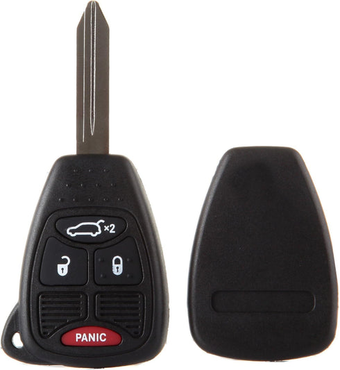 cciyu Remote Key Fob 2011-2014 Fit for Chrysler 200 2.4L 2011-2014 Fit for Chrysler 200 3.6L 4 Buttons KOBDT04A,2AOKM-CYV6,05179514AA,56038757AE,2...