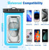Waterproof Phone Pouch, 3 Pack Floatable Waterproof Phone Case for iPhone 14/15 Pro max, Samsung S22, Google Pixel 6 Pro, Motorola Edge, LG V60 Up...