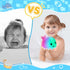 2024 Upgraded Baby Bath Toys, Girls Water Table Pool Toys Light Up Bath Toys for Kids Ages 1-3 Babies 6-12-18 Months, Pink Whale Sprinkler Spray B...