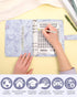 100 Envelopes Money Saving Challenge Binder - A5 Money Saving Budget Binder Easy and Fun Way to Save $5,050 Savings Challenges Book with Envelopes...