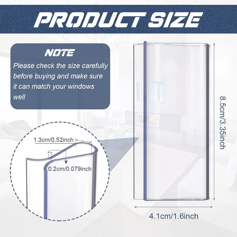 Roller Window Shades Shade Pull for Roller Shades Pull Down Shades Blinds for Windows Shade Grips Plastic Hem Grip Roller Shade Hardware for Home ...