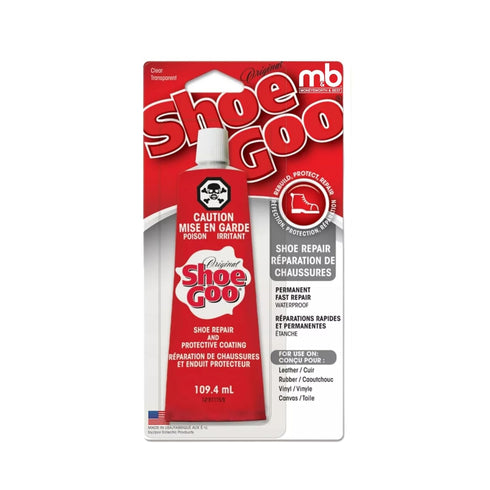 Moneysworth & Best Shoe Goo Adhesive Glue Vinyl Rubber Leather, New 3.7oz (110 mL), Clear (61600)...