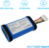 GSP-1S2P-F6D 4800mAh Battery Compatible with JBL Flip 6 Waterproof Bluetooth Speaker with Tools Battery Part NO Flip6 3.6V...