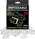 Funwares ImPuzzable Insanely Impossible Puzzle: 100-Piece Clear Acrylic Puzzle for Adults, Every Piece Unique, False Edges, False Corners, Hardest...