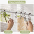 Amazer Shower Curtain Rings, Stainless Steel Shower Curtain Hooks Rings, 12 Pcs Double Glide Shower Rings for Bathroom Shower Curtain Rods Dual Ru...