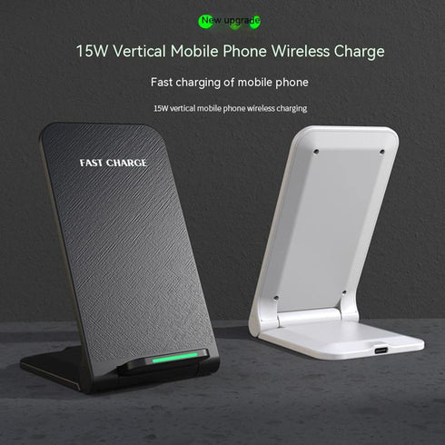 Samsung Wireless Charging Station,15W Fast Wireless Charging Station with Sleep-Friendly Adaptive Light,Compatible with Samsung Galaxy,Google LG,e...