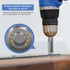 2 Pack (13mm,19mm) 1/4 Inch Hex Shank Nut Driver Power Wing Nut Driver Set Bit Socket Wrenches Tools Set Slot Wing nuts Drills Bits for Panel Nuts...