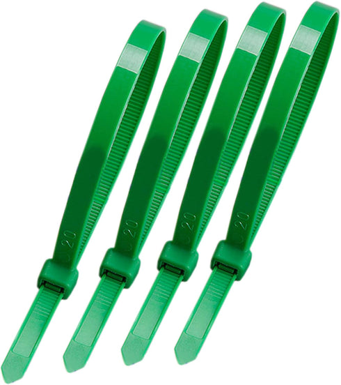 Nylon Cable Zip Ties 16 Inch 120 Pounds Strength - WEEGCN 100 Pcs Heavy Duty Self-Locking Zip Ties Fasten Wrap Nylon Cable Straps Wire Ties for Or...
