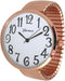 Geneva Super Large Stretch Watch Clear Number Easy Read (Rose Gold)...